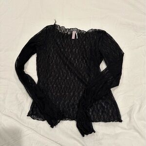 Out from under lace long sleeve